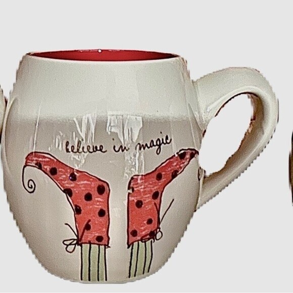 Rae Dunn Elf Feet Mug Set - Picture 3 of 4